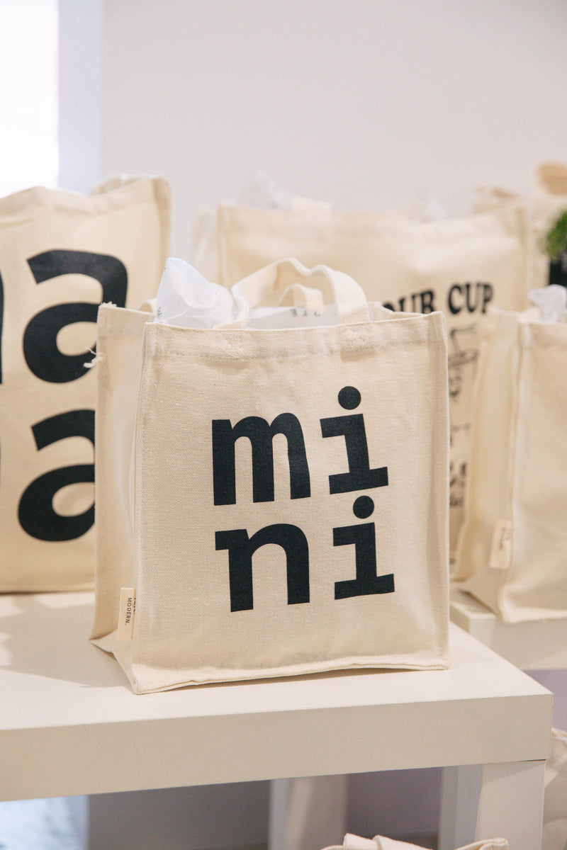Mini cotton tote bags sale