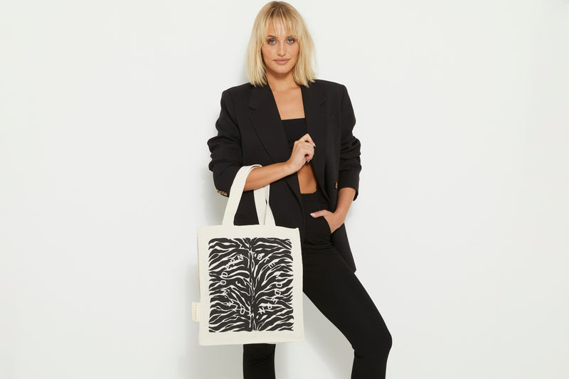 The Zebra Tote Bag