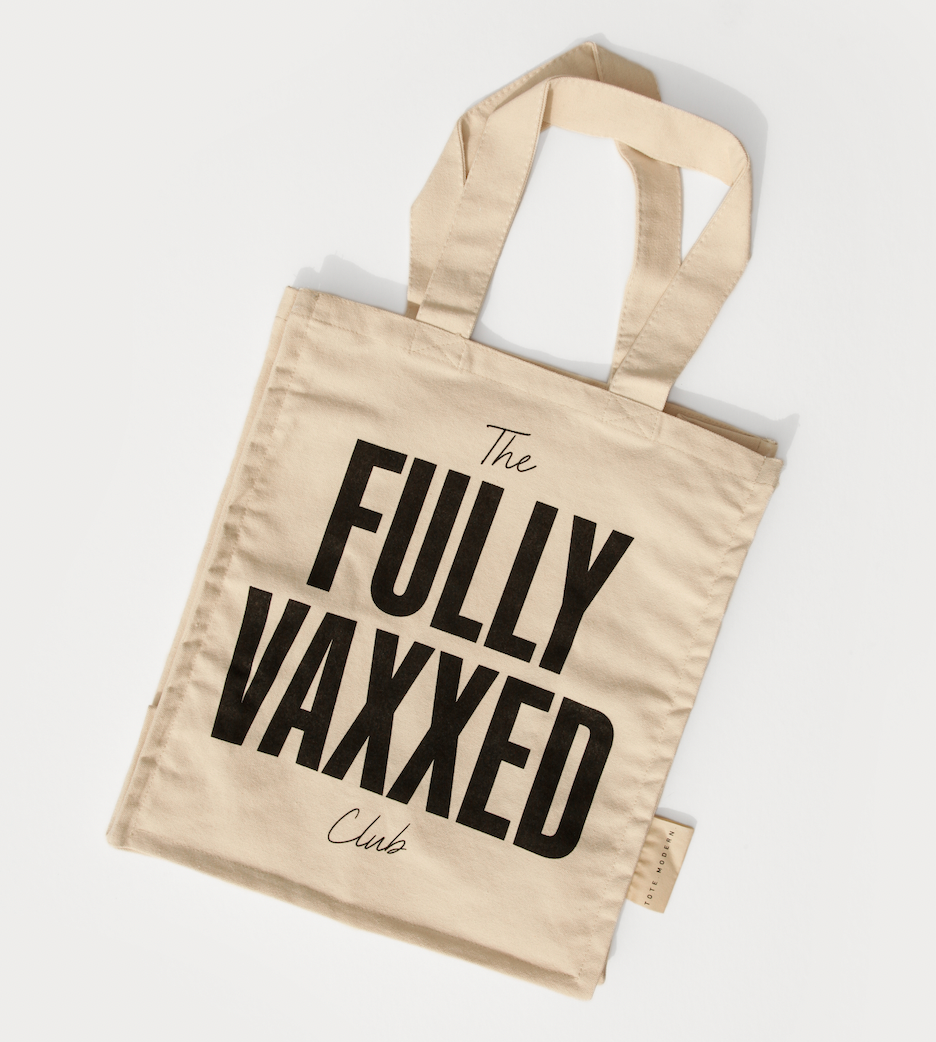 The Fully Vaxxed Club Tote Bag
