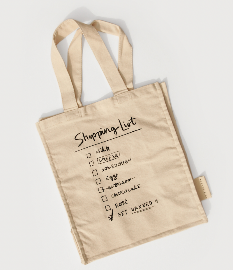 The Vax On The List Tote Bag